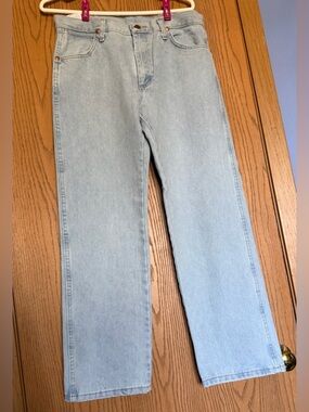 Wrangler Light Blue Straight Leg Jeans